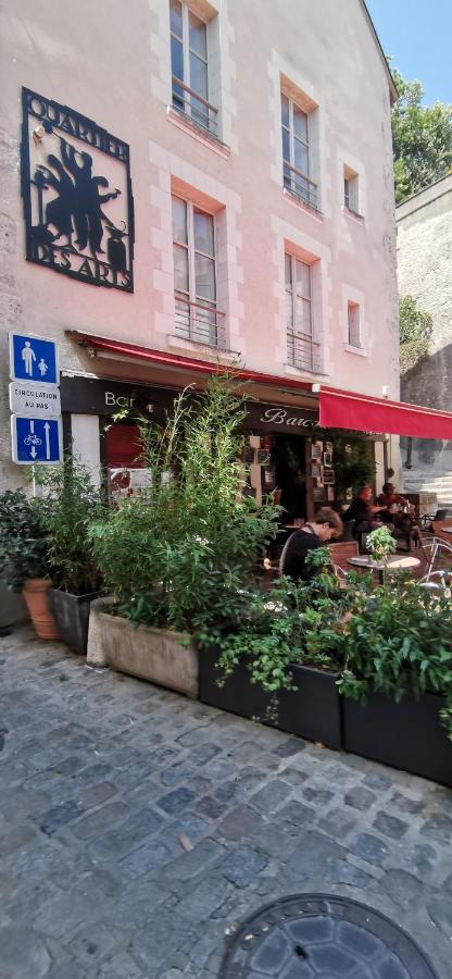 Ferienwohnung Le Logis De La Rue Des Arts Blois Exterior foto